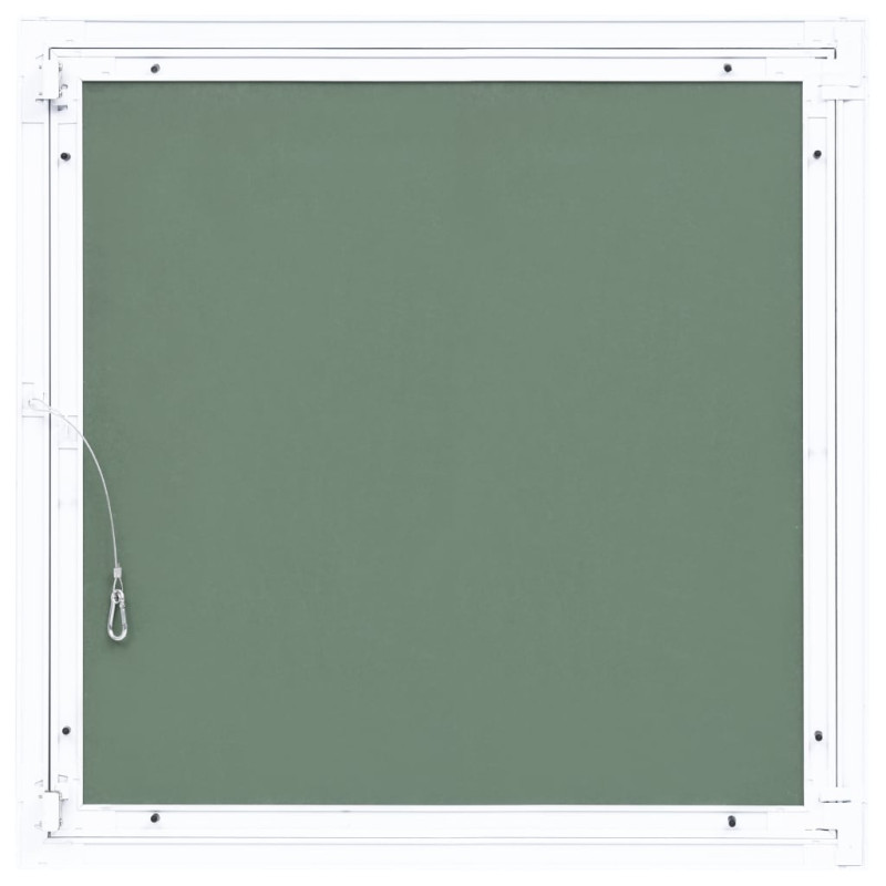 Produktbild för Inspektionslucka med aluminiumram och gipsskiva 300x300 mm