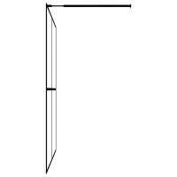 Produktbild för Duschvägg till duschkabin härdat frostat glas 140x195 cm
