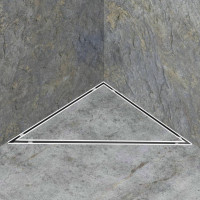 Produktbild för Golvbrunn med 2-i-1 kakelinlägg 25x25 cm rostfritt stål