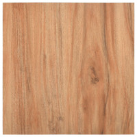 Produktbild för Självhäftande golvplankor 5,11 m² PVC ljust trä