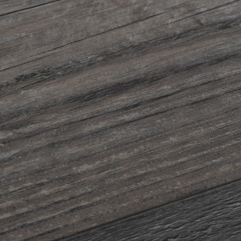 Produktbild för Golvbrädor PVC 4,46 m² 3 mm självhäftande industriellt trä