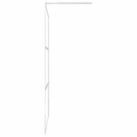 Produktbild för Duschvägg med klart ESG-glas 115x195 cm