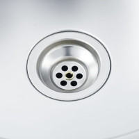 Produktbild för Dubbla diskhoar silver 800x600x155 mm rostfritt stål