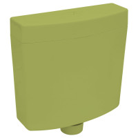 Miniatyr av produktbild för Cistern till toalett med botten inlopp 3/6 L olivgrön