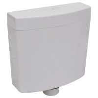 Produktbild för Cistern till toalett med botten inlopp 3/6 L grå