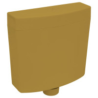Miniatyr av produktbild för Cistern till toalett med botten inlopp 3/6 L currygul