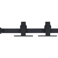 Produktbild för Mini skjutdörrsbeslag för skåp kolstål 152 cm