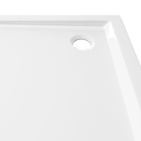 Miniatyr av produktbild för Duschkar fyrkantigt ABS 90x90 cm