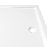 Miniatyr av produktbild för Duschkar rektangulärt ABS vit 80x110 cm