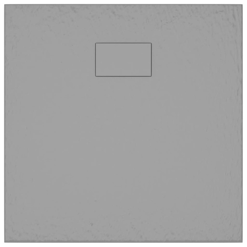 Produktbild för Duschkar SMC grå 80x80 cm