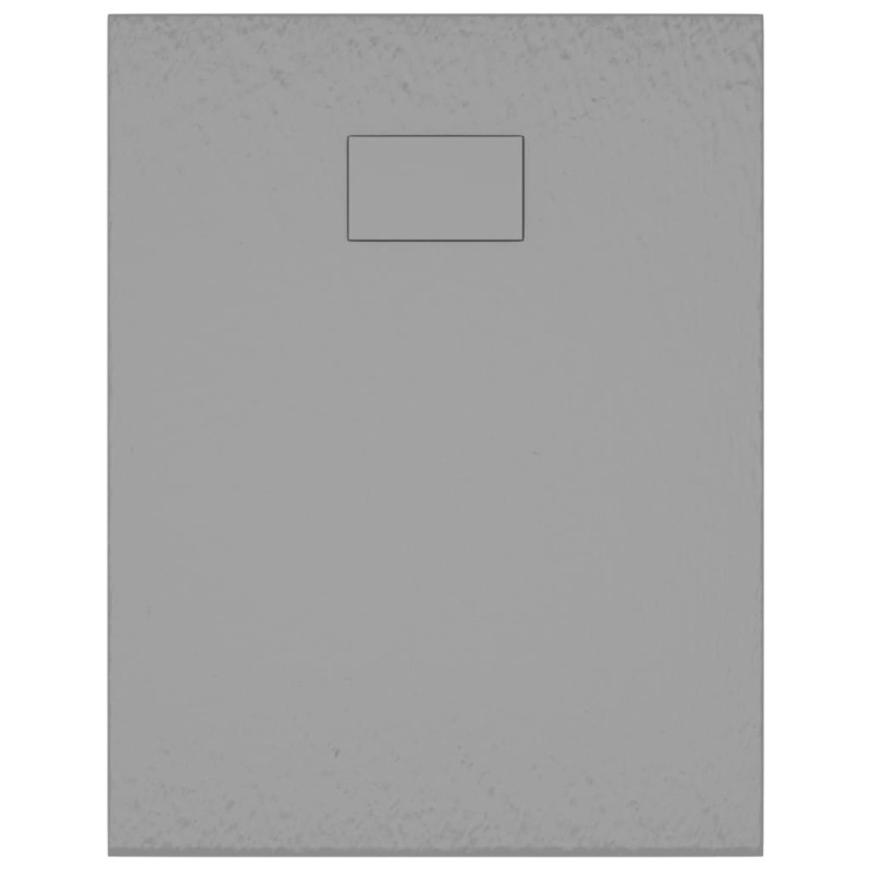 Produktbild för Duschkar SMC grå 90x70 cm