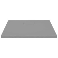 Miniatyr av produktbild för Duschkar SMC grå 90x90 cm