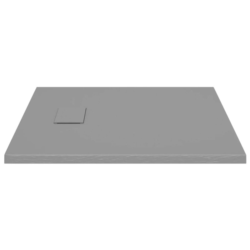 Produktbild för Duschkar SMC grå 90x90 cm