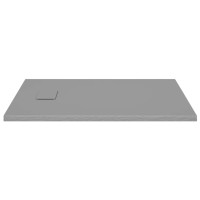 Miniatyr av produktbild för Duschkar SMC grå 100x80 cm