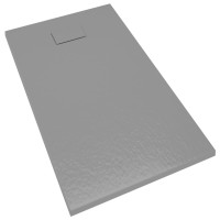 Miniatyr av produktbild för Duschkar SMC grå 120x70 cm