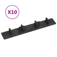 Miniatyr av produktbild för Kantlist 10 st svart plast