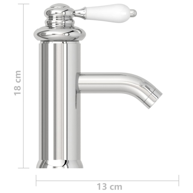 Produktbild för Badrumsblandare kromad finish 130x180 mm