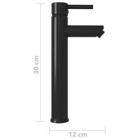 Miniatyr av produktbild för Badrumsblandare nickel 12x30 cm