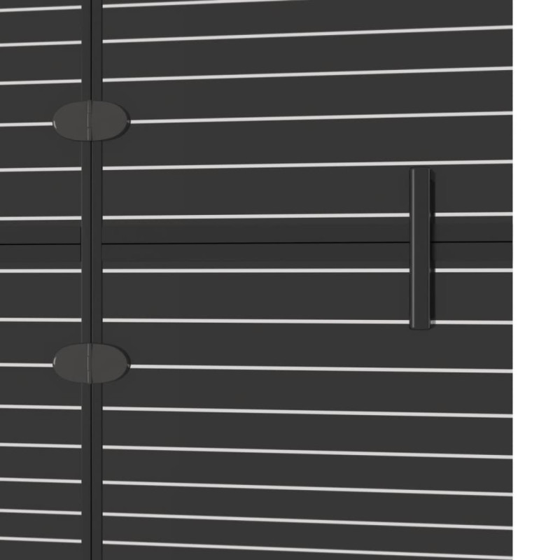 Produktbild för Duschvägg fällbar ESG 120x140 cm svart