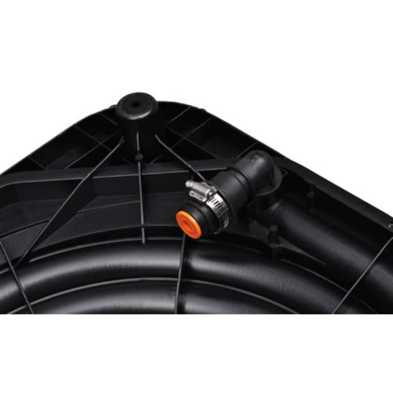 Produktbild för Poolvärmare solfångare 735 W 2-pack