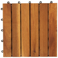 Produktbild för Balkongplattor med vertikal design 30 x 30, 30 st