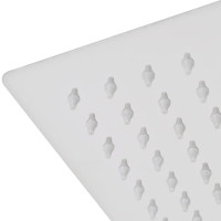 Produktbild för Regnduschhuvud 2 st rostfritt stål 50x50 cm