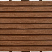 Produktbild för Trall 22 st 30x30 cm 2 kvm WPC brun
