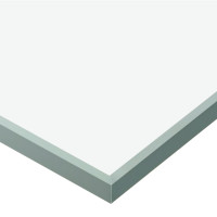 Produktbild för Skjutdörr med mjukstopp ESG-glas och aluminium 76x205 cm
