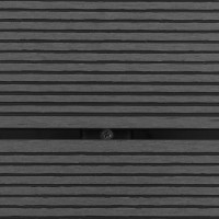 Produktbild för Utedusch med golv WPC rostfritt stål