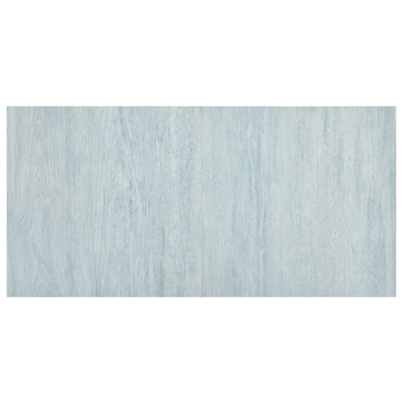 Produktbild för Självhäftande golvplankor 55 st PVC 5,11 m² grön
