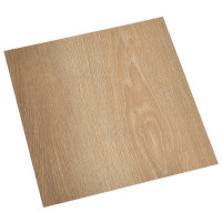 Produktbild för Självhäftande golvplankor 55 st PVC 5,11 m² brun
