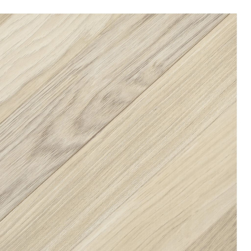 Produktbild för Självhäftande golvplankor 20 st PVC 1,86 m² beige ränder