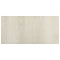 Produktbild för Självhäftande golvplankor 20 st PVC 1,86 m² beige