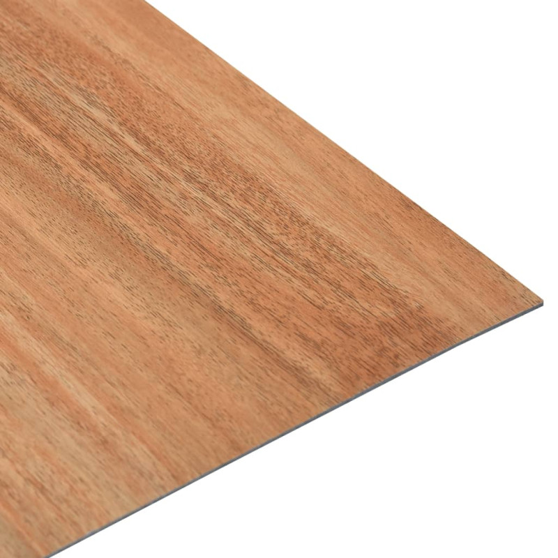 Produktbild för Självhäftande golvplankor 20 st PVC 1,86 m² ljus träfärg