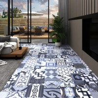 Produktbild för Självhäftande golvplankor 20 st PVC 1,86 m² färgat mönster