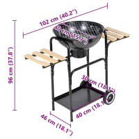 Produktbild för Klotgrill Louisiana ø44 cm