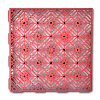 Miniatyr av produktbild för Golvplattor röd 29x29 cm 24 pack
