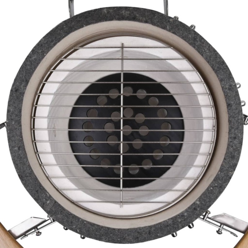 Produktbild för Kamado keramisk grill smoker 81 cm