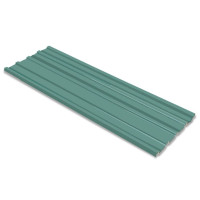 Miniatyr av produktbild för Takprofiler 12 st galvaniserat stål grön