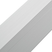 Produktbild för Ytterhörnlist 5 st aluminium 170 cm silver