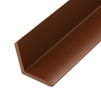 Produktbild för Ytterhörnlist 5 st WPC 170 cm ljusbrun