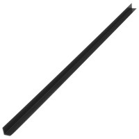 Produktbild för Ytterhörnlist 5 st WPC 170 cm grå