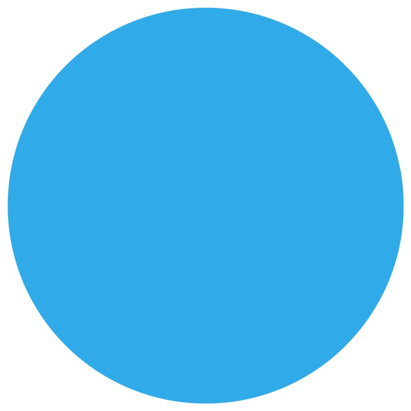 Produktbild för Värmeduk pool PE 250 cm blå