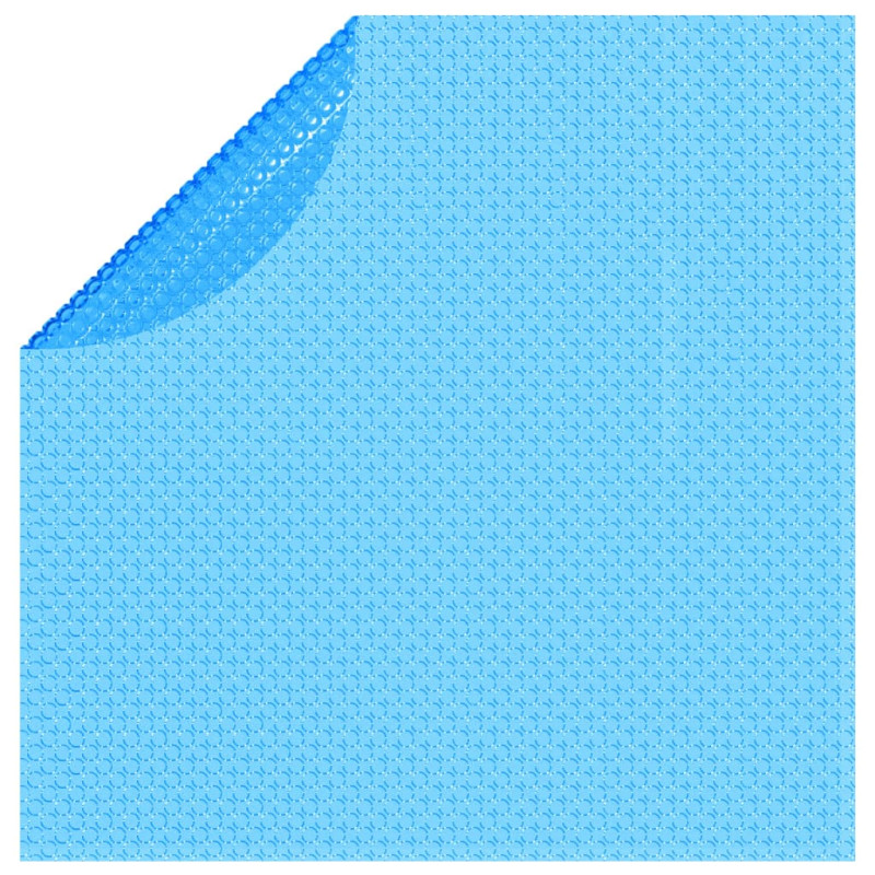 Produktbild för Värmeduk pool PE 381 cm blå