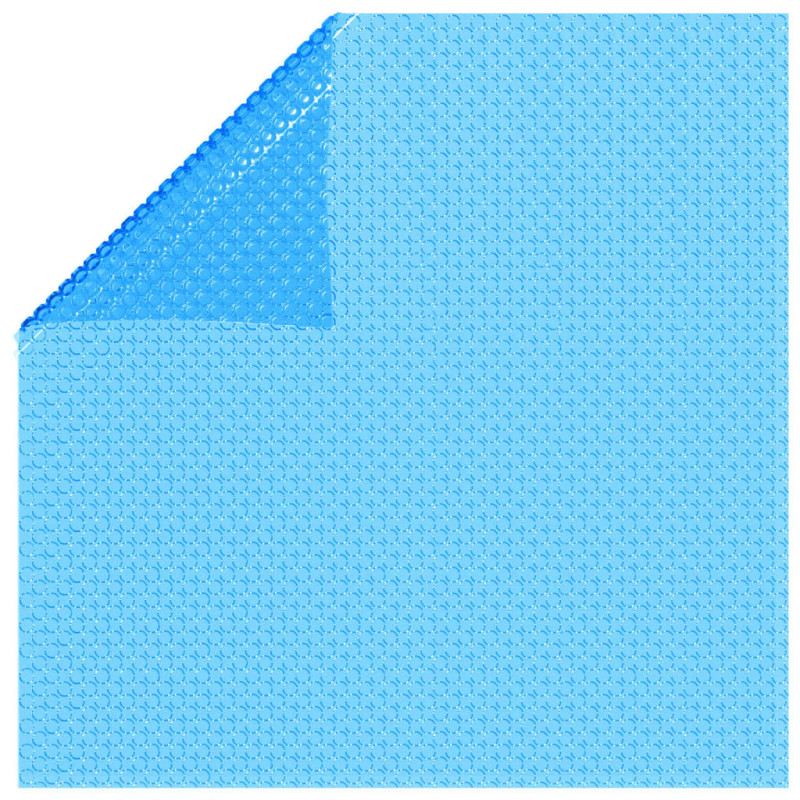 Produktbild för Rektangulärt poolskydd 260 x 160 cm PE Blå