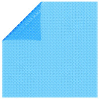 Produktbild för Rektangulärt poolskydd 732 x 366 cm PE Blå
