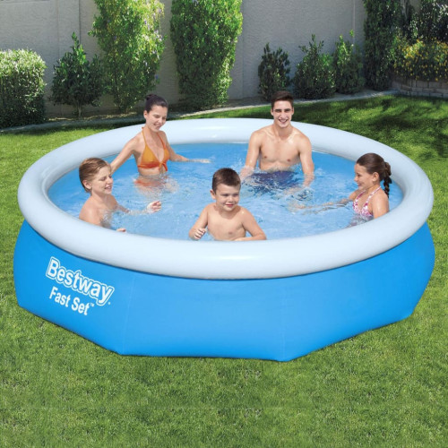 Bestway Bestway Pool uppblåsbar Fast Set rund 305x76 cm 57266