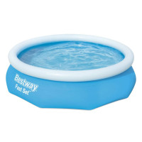 Produktbild för Bestway Pool uppblåsbar Fast Set rund 305x76 cm 57266