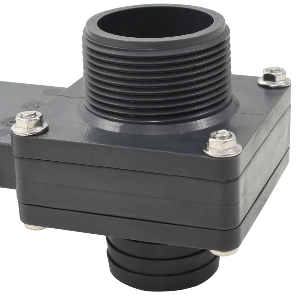 Produktbild för Låsventil till poolslang 2 st 1,5"
