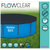 Produktbild för Bestway Poolöverdrag Flowclear 366 cm